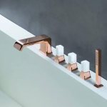 Large range of water taps