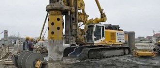 bored piles using casing pipes
