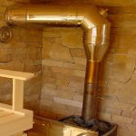 через стенку