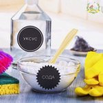 Чистка труб уксусом и содой