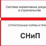 Chimney for gas boiler SNiP