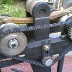 Гибка профильной трубы на самодельном станке