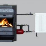 Горячая вода от печки в доме