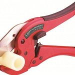 как пользоваться ножницами для резки пластиковых труб