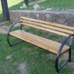Как сделать садовую лавочку из профильной трубы своими руками