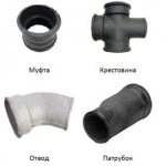 канализационные трубы и фитинги