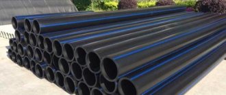 Metal pipes began to replace HDPE pipes