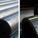 The purpose of the pipes can be determined by their appearance