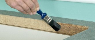 Cleaning the surface before applying sealant
