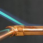 Soldering copper tubes