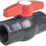 Пластиковый шаровый кран