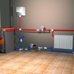 Подключение радиатора отопления к двухтрубной системе