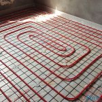 heating floor connection