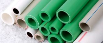 Полипропиленовые трубы для холодного и горячего водоснабжения