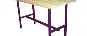 The simplest table