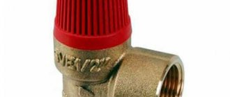 Relieving pressure in the heating system