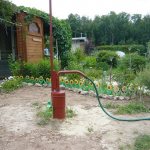 Скважина возле дома