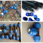 connection of HDPE pipe with fitting