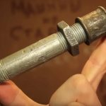 Стальной сгон с муфтой