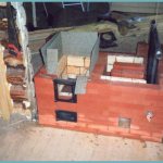 строительство печи с водяным контуром