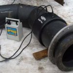 Сварка пластиковой трубы с втулкой под фланец при помощи электромуфты