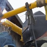 сварка труб подачи газа