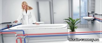 трубы для ванной комнаты