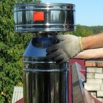 установка дефлектора