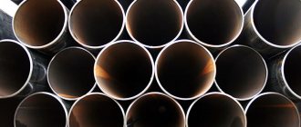 Вес и сортамент стальных магистральных труб по ГОСТ 20295
