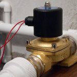 Водопроводный электромагнитный клапан