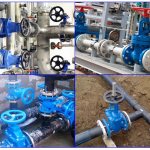 Wedge valve for different types of pipelines.